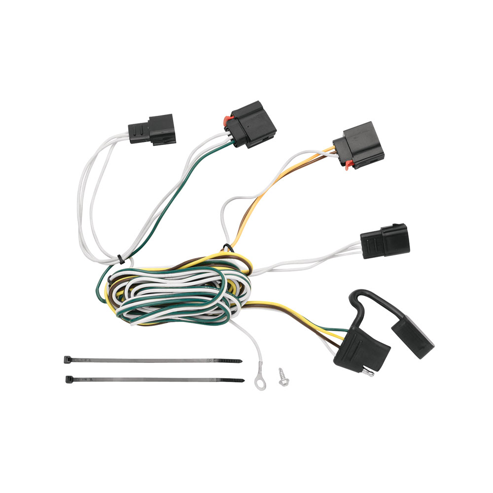 07-13 Jeep Grand Cherokee 7 Way RV Trailer Wiring Plug ... curt 7 way rv wiring diagram 