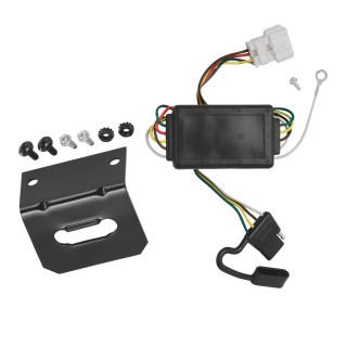 Plug and Play T-One Wiring Harness Connector 4-Flat Mounting Bracket Installation Instructions 118427 118144 Tekonsha Trailer Wiring and Bracket 07-11 Honda CR-V Plug Play 4-Flat Harness 07 08 09 10 11 2007 2008 2009 2010 2011 Trailer Wiring and Bracket For 07-11 Honda CR-V Plug & Play 4-Flat Harness
