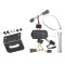 Trailer Wiring and Bracket For 07-12 KIA Rondo 10-19 Soul without LED Taillights Plug & Play 4-Flat Harness