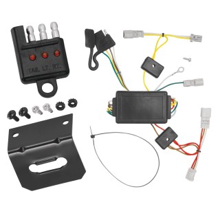 Plug and Play T-One Wiring Harness Connector 4-Flat Mounting Bracket 4-Flat Car End Tester w/ LED Display 118441 118144 20114 Tekonsha Trailer Wiring and Bracket Light Tester 03-05 Honda Accord 2 Dr. Coupe Plug Play 4-Flat Harness 03 04 05 2003 2004 2005 Trailer Wiring and Bracket w/ Light Tester For 03-05 Honda Accord 2 Dr. Coupe Plug & Play 4-Flat Harness