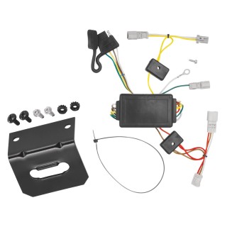 Plug and Play T-One Wiring Harness Connector 4-Flat Mounting Bracket Installation Instructions 118441 118144 Tekonsha Trailer Wiring and Bracket 03-05 Honda Accord 2 Dr. Coupe Plug Play 4-Flat Harness 03 04 05 2003 2004 2005 Trailer Wiring and Bracket For 03-05 Honda Accord 2 Dr. Coupe Plug & Play 4-Flat Harness