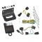Trailer Wiring and Bracket w/ Light Tester For 08-12 Buick Enclave Chevy Malibu 09-12 Traverse Plug & Play 4-Flat Harness