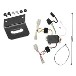Plug and Play T-One Wiring Harness Connector 4-Flat Mounting Bracket Installation Instructions 118453 118144 Tekonsha Trailer Wiring and Bracket 11-20 KIA Optima 07-09 KIA Amanti Plug Play 4-Flat Harness 07 08 09 11 12 13 14 15 16 17 18 19 20 2007 2008 20 Trailer Wiring and Bracket For 11-20 KIA Optima 07-09 KIA Amanti Plug & Play 4-Flat Harness