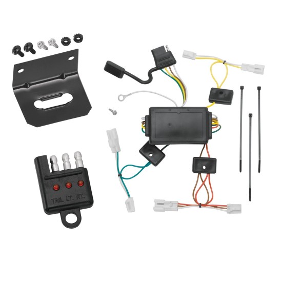 Plug and Play T-One Wiring Harness Connector 4-Flat Mounting Bracket 4-Flat Car End Tester w/ LED Display 118458 118144 20114 Tekonsha Trailer Wiring and Bracket Light Tester 03-08 Pontiac Vibe Plug Play 4-Flat Harness 03 04 05 06 07 08 2003 2004 2005 20 Trailer Wiring and Bracket w/ Light Tester For 03-08 Pontiac Vibe Plug & Play 4-Flat Harness