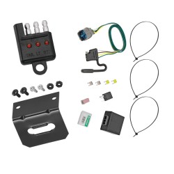 Trailer Wiring and Bracket w/ Light Tester For 09-14 Honda Ridgeline 09-11 Pilot Plug & Play 4-Flat Harness Trailer Wiring and Bracket w/ Light Tester For 09-14 Honda Ridgeline 09-11 Pilot Plug & Play 4-Flat Harness