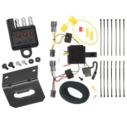 Trailer Wiring and Bracket w/ Light Tester For 11-13 KIA Sorento Base I4, EX I4, EX V6, LX I4, LX V6 Plug & Play 4-Flat Harness Trailer Wiring and Bracket w/ Light Tester For 11-13 KIA Sorento Base I4, EX I4, EX V6, LX I4, LX V6 Plug & Play 4-Flat Harness