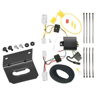 Plug and Play T-One Wiring Harness Connector 4-Flat Mounting Bracket Installation Instructions 118517 118144 Tekonsha Trailer Wiring and Bracket 07-11 Toyota Yaris 4 Dr. Sedan Plug Play 4-Flat Harness 07 08 09 10 11 2007 2008 2009 2010 2011 Trailer Wiring and Bracket For 07-11 Toyota Yaris 4 Dr. Sedan Plug & Play 4-Flat Harness