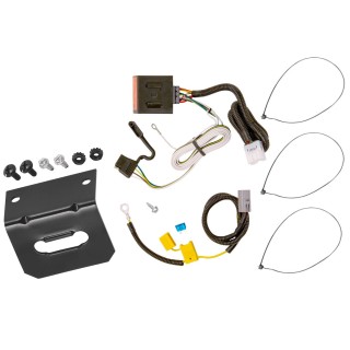 Plug and Play T-One Wiring Harness Connector 4-Flat Mounting Bracket 118518 118144 Tekonsha Trailer Wiring and Bracket 07-13 Mitsubishi Outlander Except Sport 4-Flat Harness Plug Play 07 08 09 10 11 12 13 2007 2008 2009 2010 2011 2012 2013 Trailer Wiring and Bracket For 07-13 Mitsubishi Outlander Except Sport 4-Flat Harness Plug Play