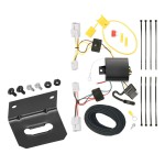 Plug and Play T-One Wiring Harness Connector 4-Flat Mounting Bracket Installation Instructions 118522 118144 Tekonsha Trailer Wiring and Bracket 10-12 Hyundai Genesis 2 Dr. Coupe Plug Play 4-Flat Harness 10 11 12 2010 2011 2012 Trailer Wiring and Bracket For 10-12 Hyundai Genesis 2 Dr. Coupe Plug & Play 4-Flat Harness