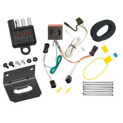 Trailer Wiring and Bracket w/ Light Tester For 02-07 Jeep Liberty Plug & Play 4-Flat Harness Trailer Wiring and Bracket w/ Light Tester For 02-07 Jeep Liberty Plug & Play 4-Flat Harness