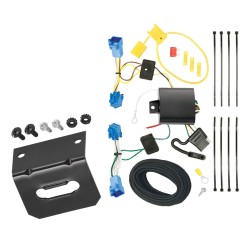 Trailer Wiring and Bracket For 06-11 Cadillac DTS Plug & Play 4-Flat Harness Trailer Wiring and Bracket For 06-11 Cadillac DTS Plug & Play 4-Flat Harness