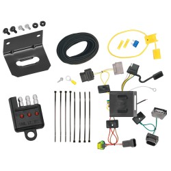 Trailer Wiring and Bracket w/ Light Tester For 11-20 Dodge Journey w/LED Taillights Plug & Play 4-Flat Harness Trailer Wiring and Bracket w/ Light Tester For 11-20 Dodge Journey w/LED Taillights Plug & Play 4-Flat Harness