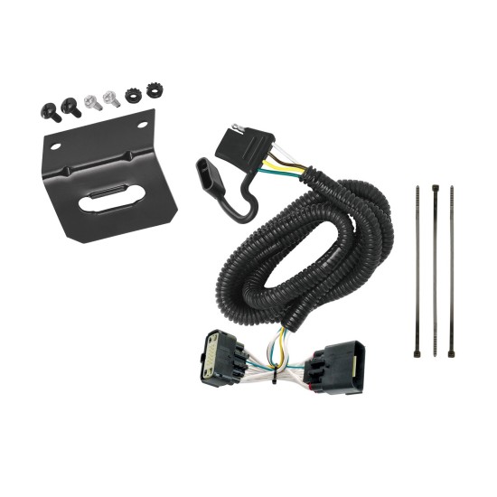 Plug and Play T-One Wiring Harness Connector 4-Flat Mounting Bracket Installation Instructions 118540 118144 Tekonsha Trailer Wiring and Bracket 11-19 Explorer Plug Play 4-Flat Harness 11 12 13 14 15 16 17 18 19 2011 2012 2013 2014 2015 2016 2017 2018 201 Trailer Wiring and Bracket For 11-19 Ford Explorer Plug & Play 4-Flat Harness