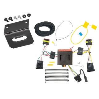 Plug and Play T-One Wiring Harness Connector 4-Flat Mounting Bracket Installation Instructions 118546 118144 Tekonsha Trailer Wiring and Bracket 12-19 FIAT 500 Plug Play 4-Flat Harness 12 13 14 15 16 17 18 19 2012 2013 2014 2015 2016 2017 2018 2019 Trailer Wiring and Bracket For 12-19 FIAT 500 Plug & Play 4-Flat Harness