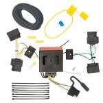 Trailer Hitch 7 Way RV Wiring Kit For 08-12 Ford Escape 07-10 Edge MKX 08-14 E150 E250 E350 05-11 Mariner 08-11 Mazda Tribute Plug Prong Pin Brake Control Ready