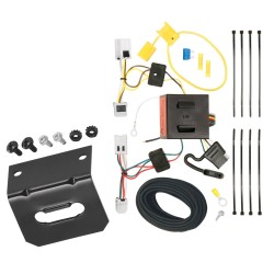 Trailer Wiring and Bracket For 12-22 Nissan NV1500 NV2500 NV3500 Plug & Play 4-Flat Harness Trailer Wiring and Bracket For 12-22 Nissan NV1500 NV2500 NV3500 Plug & Play 4-Flat Harness