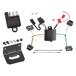 Plug and Play T-One Wiring Harness Connector 4-Flat Mounting Bracket 4-Flat Car End Tester w/ LED Display 118556 118144 20114 Tekonsha Trailer Wiring and Bracket Light Tester 12-13 Chevrolet Camaro Plug Play 4-Flat Harness 12 13 2012 2013 Trailer Wiring and Bracket w/ Light Tester For 12-13 Chevrolet Camaro Plug & Play 4-Flat Harness