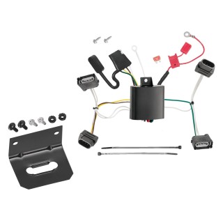 Plug and Play T-One Wiring Harness Connector 4-Flat Mounting Bracket Installation Instructions 118556 118144 Tekonsha Trailer Wiring and Bracket 12-13 Chevrolet Camaro All Styles 4-Flat Harness Plug Play 12 13 2012 2013 Trailer Wiring and Bracket For 12-13 Chevrolet Camaro All Styles 4-Flat Harness Plug Play