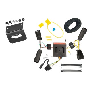 Plug and Play T-One Wiring Harness Connector 4-Flat Mounting Bracket Installation Instructions 118566 118144 Tekonsha Trailer Wiring and Bracket 13-16 Escape Plug Play 4-Flat Harness 13 14 15 16 2013 2014 2015 2016 Trailer Wiring and Bracket For 13-16 Ford Escape Plug & Play 4-Flat Harness