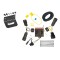 Plug and Play T-One Wiring Harness Connector 4-Flat Mounting Bracket Installation Instructions 118566 118144 Tekonsha Trailer Wiring and Bracket 13-16 Escape Plug Play 4-Flat Harness 13 14 15 16 2013 2014 2015 2016 Trailer Wiring and Bracket For 13-16 Ford Escape Plug & Play 4-Flat Harness
