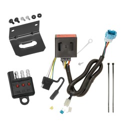 Trailer Wiring and Bracket w/ Light Tester For 13-18 Acura RDX Plug & Play 4-Flat Harness Trailer Wiring and Bracket w/ Light Tester For 13-18 Acura RDX Plug & Play 4-Flat Harness