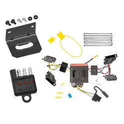 Trailer Wiring and Bracket w/ Light Tester For 11-18 VW Volkswagen Jetta 4 Dr. Sedan Plug & Play 4-Flat Harness Trailer Wiring and Bracket w/ Light Tester For 11-18 VW Volkswagen Jetta 4 Dr. Sedan Plug & Play 4-Flat Harness