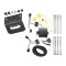 Plug and Play T-One Wiring Harness Connector 4-Flat Mounting Bracket Installation Instructions 118575 118144 Tekonsha Trailer Wiring and Bracket 13-15 Chevy Spark Plug Play 4-Flat Harness 13 14 15 2013 2014 2015 Trailer Wiring and Bracket For 13-15 Chevy Spark Plug & Play 4-Flat Harness