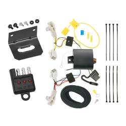 Trailer Wiring and Bracket w/ Light Tester For 13-18 Toyota Avalon RAV4 Plug & Play 4-Flat Harness Trailer Wiring and Bracket w/ Light Tester For 13-18 Toyota Avalon RAV4 Plug & Play 4-Flat Harness