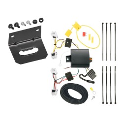 Trailer Wiring and Bracket For 13-24 Nissan Sentra Excluding SR, SR Turbo and Nismo 14-19 Versa Note Plug & Play 4-Flat Harness  Trailer Wiring and Bracket For 13-24 Nissan Sentra Excluding SR, SR Turbo and Nismo 14-19 Versa Note Plug & Play 4-Flat Harness