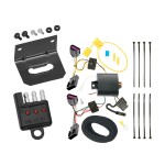 Plug and Play T-One Wiring Harness Connector 4-Flat Mounting Bracket4-Flat Car End Tester w/ LED Display 118588 118144 20114 Tekonsha Trailer Wiring and Bracket Light Tester 13-16 Buick Encore Plug Play 4-Flat Harness 13 14 15 16 2013 2014 2015 2016 Trailer Wiring and Bracket w/ Light Tester For 13-16 Buick Encore Plug & Play 4-Flat Harness
