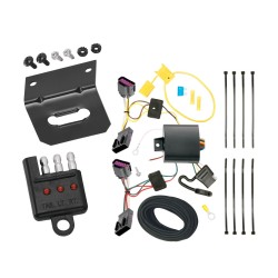 Trailer Wiring and Bracket w/ Light Tester For 13-16 Buick Encore Plug & Play 4-Flat Harness Trailer Wiring and Bracket w/ Light Tester For 13-16 Buick Encore Plug & Play 4-Flat Harness