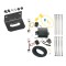 Plug and Play T-One Wiring Harness Connector 4-Flat Mounting Bracket Installation Instructions 118597 118144 Tekonsha Trailer Wiring and Bracket 13-21 Nissan NV200 15-18 Chevy City Express 4-Flat Harness Plug Play 13 14 15 16 17 18 19 20 21 2013 2014 201 Trailer Wiring and Bracket For 13-21 Nissan NV200 15-18 Chevy City Express 4-Flat Harness Plug Play