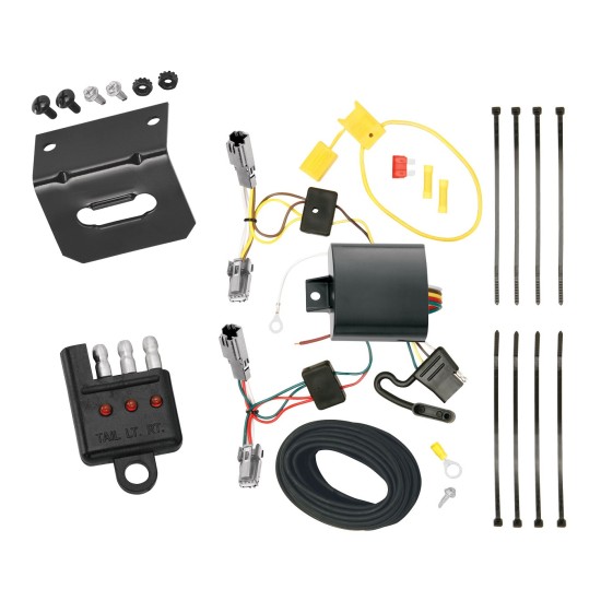 Plug and Play T-One Wiring Harness Connector 4-Flat Mounting Bracket4-Flat Car End Tester w/ LED Display 118602 118144 20114 Tekonsha Trailer Wiring and Bracket Light Tester 13-15 Chevy Malibu LTZ 16-19 Limited LTZ Old Body Style Plug Play 4-Flat Harness Trailer Wiring and Bracket w/ Light Tester For 13-15 Chevy Malibu LTZ 16-19 Limited LTZ Old Body Style Plug & Play 4-Flat Harness