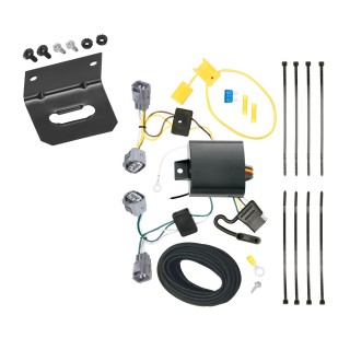 Plug and Play T-One Wiring Harness Connector 4-Flat Mounting Bracket Installation Instructions 118605 118144 Tekonsha Trailer Wiring and Bracket 14-18 Jeep Cherokee 4-Flat Harness Plug Play 14 15 16 17 18 2014 2015 2016 2017 2018 Trailer Wiring and Bracket For 14-18 Jeep Cherokee 4-Flat Harness Plug Play