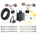 Trailer Hitch 7 Way RV Wiring Kit For 14-23 Ford Transit Connect Plug Prong Pin Brake Control Ready