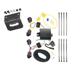 Trailer Wiring and Bracket For 14-24 RAM ProMaster 1500 2500 3500 Plug & Play 4-Flat Harness Trailer Wiring and Bracket For 14-24 RAM ProMaster 1500 2500 3500 Plug & Play 4-Flat Harness