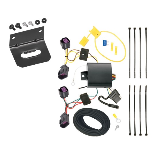 Plug and Play T-One Wiring Harness Connector 4-Flat Mounting Bracket Installation Instructions 118618 118144 Tekonsha Trailer Wiring and Bracket 14-22 RAM ProMaster 1500 2500 3500 Plug Play 4-Flat Harness 14 15 16 17 18 19 20 21 22 2014 2015 2016 2017 201 Trailer Wiring and Bracket For 14-24 RAM ProMaster 1500 2500 3500 Plug & Play 4-Flat Harness