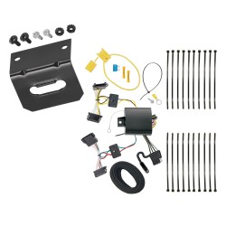 Trailer Wiring and Bracket For 07-09 Dodge 07-13 Freightliner 07-13 Mercedes-Benz Sprinter 2500 3500 4-Flat Harness Plug Play  Trailer Wiring and Bracket For 07-09 Dodge 07-13 Freightliner 07-13 Mercedes-Benz Sprinter 2500 3500 4-Flat Harness Plug Play