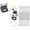 Trailer Wiring and Bracket For 15-17 Lexus NX 200t 15-21 300h 300 21 350 350h 450h 17 Turbo Plug & Play 4-Flat Harness