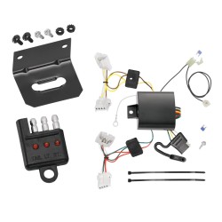 Trailer Wiring and Bracket w/ Light Tester For 09-14 Nissan Murano Except CrossCabriolet Plug & Play 4-Flat Harness Trailer Wiring and Bracket w/ Light Tester For 09-14 Nissan Murano Except CrossCabriolet Plug & Play 4-Flat Harness