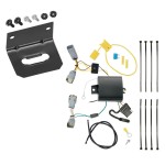 Plug and Play T-One Wiring Harness Connector 4-Flat Mounting Bracket Installation Instructions 118658 118144 Tekonsha Trailer Wiring and Bracket 15-22 Chrysler 300 Plug Play 4-Flat Harness 15 16 17 18 19 20 21 22 2015 2016 2017 2018 2019 2020 2021 2022 Trailer Wiring and Bracket For 15-23 Chrysler 300 Plug & Play 4-Flat Harness