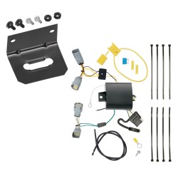 Trailer Wiring and Bracket For 15-23 Chrysler 300 Plug & Play 4-Flat Harness  Trailer Wiring and Bracket For 15-23 Chrysler 300 Plug & Play 4-Flat Harness