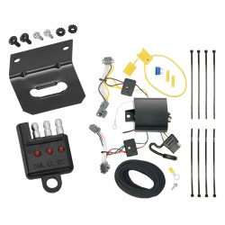 Trailer Wiring and Bracket w/ Light Tester For 17-22 Chevrolet Trax LS 13-16 Trax Plug & Play 4-Flat Harness Trailer Wiring and Bracket w/ Light Tester For 17-22 Chevrolet Trax LS 13-16 Trax Plug & Play 4-Flat Harness