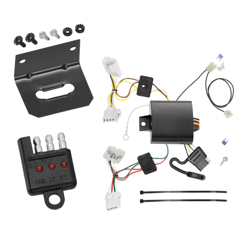 Plug and Play T-One Wiring Harness Connector 4-Flat Mounting Bracket4-Flat Car End Tester w/ LED Display 118660 118144 20114 Tekonsha Trailer Wiring and Bracket Light Tester 15-22 Nissan Murano Except CrossCabriolet Plug Play 4-Flat Harness 15 16 17 18 1 Trailer Wiring and Bracket w/ Light Tester For 15-24 Nissan Murano Except CrossCabriolet Plug & Play 4-Flat Harness