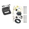 Trailer Wiring and Bracket For 15-22 Toyota Yaris Hatchback 4-Flat Harness Plug Play