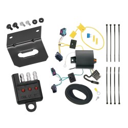 Trailer Wiring and Bracket w/ Light Tester For 05-10 VW Volkswagen Jetta 4 Dr. Sedan Plug & Play 4-Flat Harness Trailer Wiring and Bracket w/ Light Tester For 05-10 VW Volkswagen Jetta 4 Dr. Sedan Plug & Play 4-Flat Harness