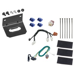 Trailer Wiring and Bracket For 13-20 Nissan Pathfinder 14-21 Infiniti QX60 Plug & Play 4-Flat Harness Trailer Wiring and Bracket For 13-20 Nissan Pathfinder 14-21 Infiniti QX60 Plug & Play 4-Flat Harness