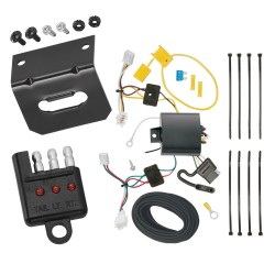 Trailer Wiring and Bracket w/ Light Tester For 16-22 Honda HR-V All Styles Plug & Play 4-Flat Harness Trailer Wiring and Bracket w/ Light Tester For 16-22 Honda HR-V All Styles Plug & Play 4-Flat Harness