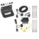 Plug and Play T-One Wiring Harness Connector 4-Flat Mounting Bracket 118677 118144 Tekonsha Trailer Wiring and Bracket 15-18 Edge Titanium and Sport Models Only 4-Flat Harness Plug Play 15 16 17 18 2015 2016 2017 2018 Trailer Wiring and Bracket For 15-18 Ford Edge Titanium and Sport Models Only 4-Flat Harness Plug Play