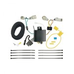 Trailer Hitch 7 Way RV Wiring Kit For 16-18 Lincoln MKX 17-20 Lincoln Continental Plug Prong Pin Brake Control Ready